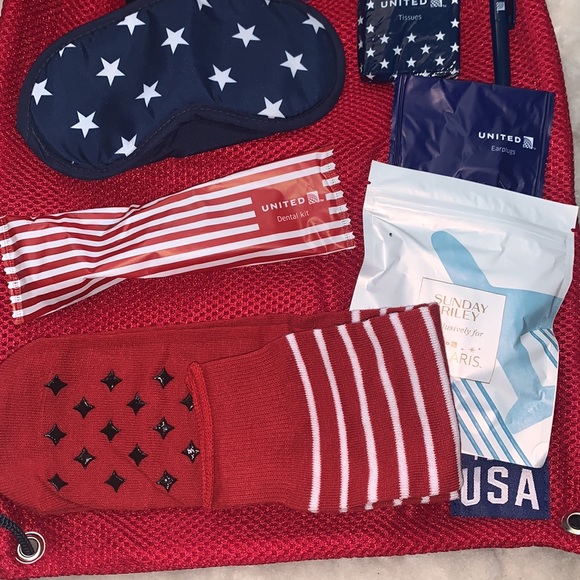 United Olympic USA Team Travel Drawstring Toiletry Kit Bag NEW Men Women Kids - Picture 4 of 8